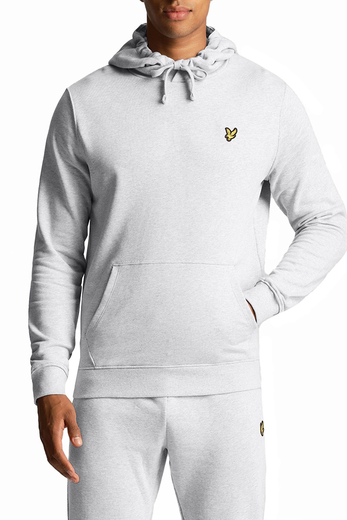 Lyle & Scott Hoodie Aus 100% Baumwolle Hellgrau | Übergangsjacken