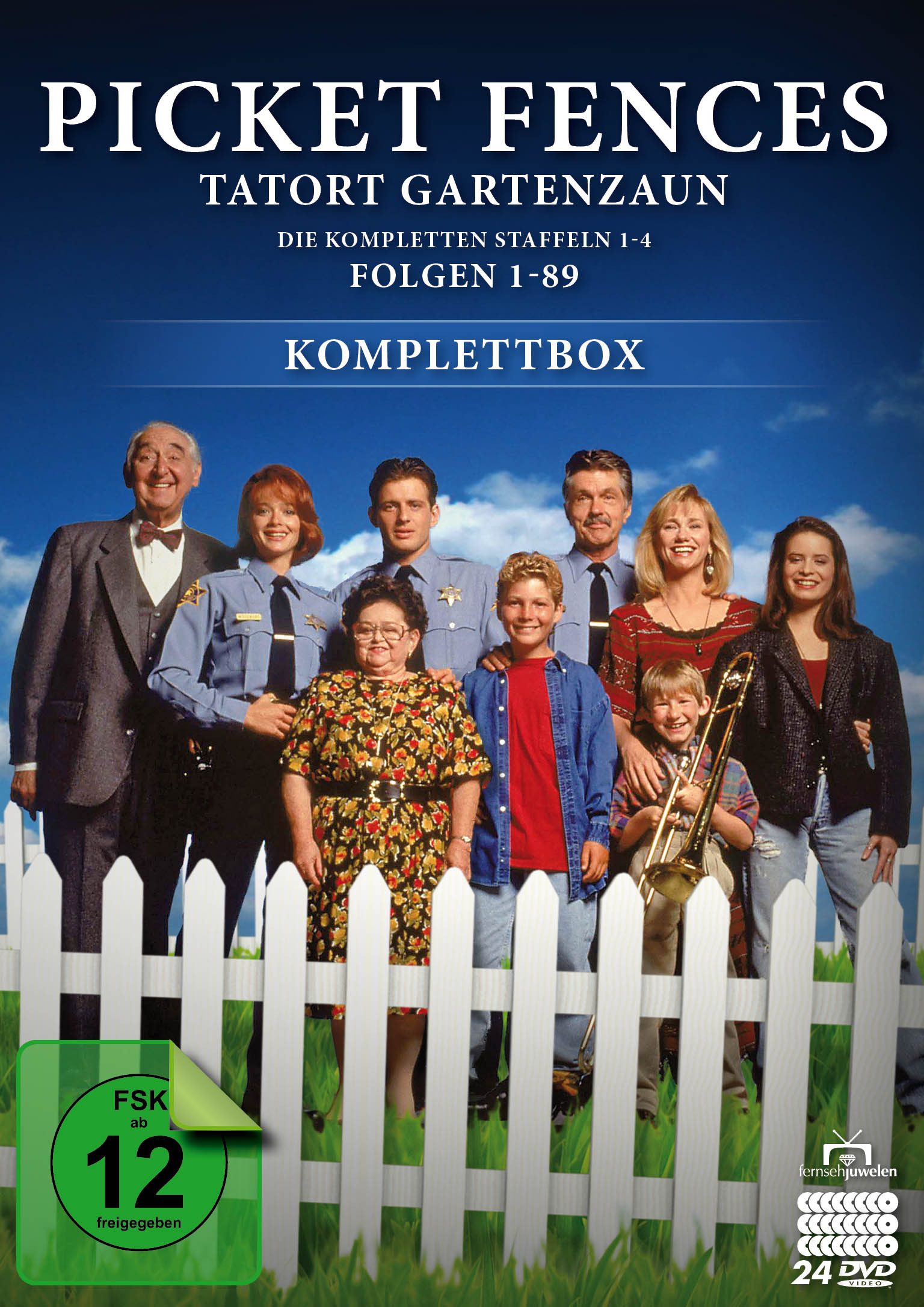 Fernsehjuwelen DVD Picket Fences - Tatort Gartenzaun: Komplettbox (24 DVDs), (1-St)