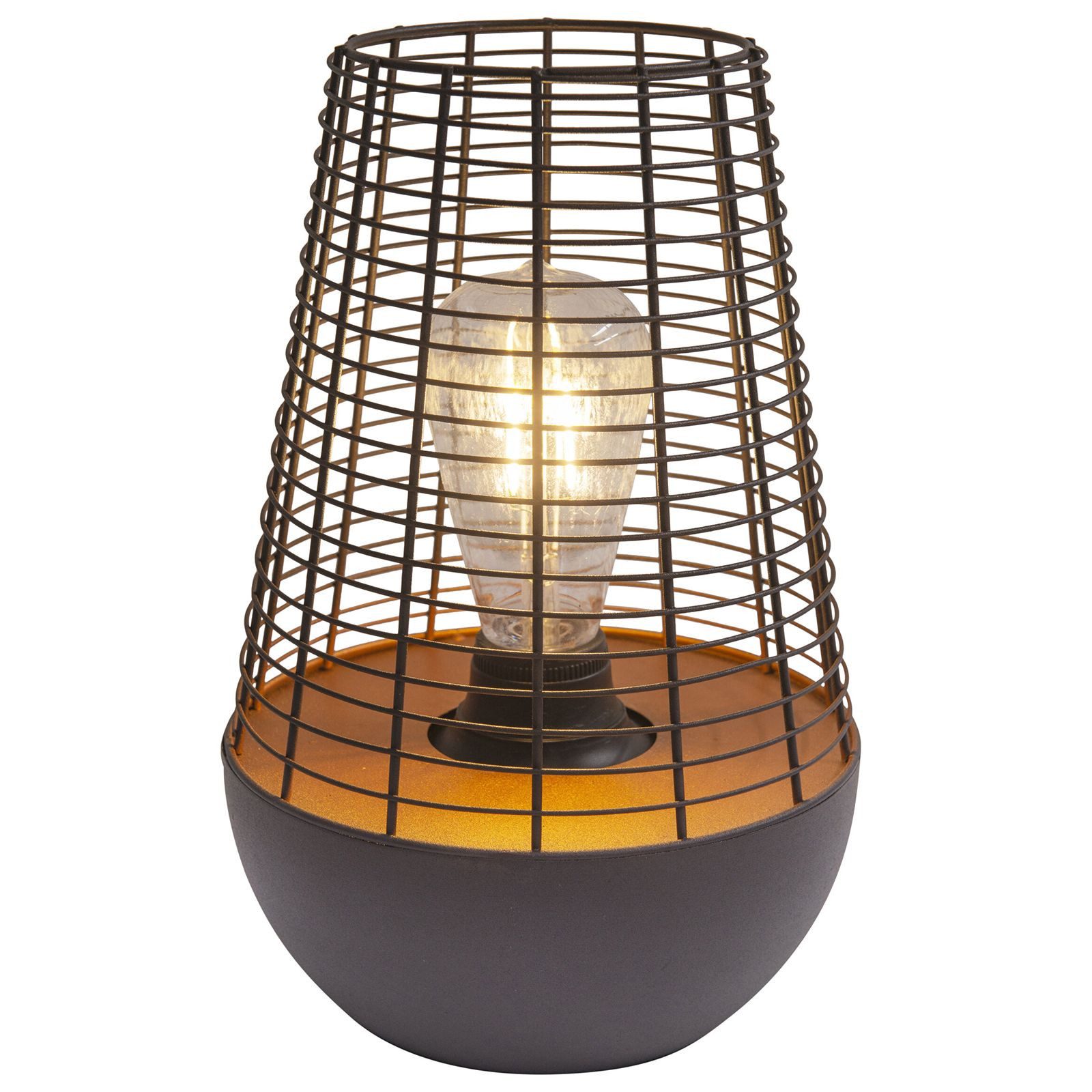 bmf-versand Gartenleuchte Außenleuchte Garten Laterne für draußen Batterie Außenlampe mit Timer, Timer, LED fest integriert, warmweiß, für Innen und Außen, Garten Lampe