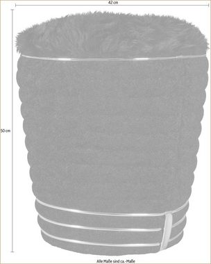 Kayoom Sitzhocker Hocker Doric (1 St), komfortabel, hochqualitativ, pflegeleicht