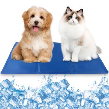 Novzep Hundematte Kühlmatte für Hunde und Katzen, 20 x 35 Zoll, faltbares, selbstkühlendes Pad, ungiftiges Gel-Kühlpad ideal für alle Haustiere