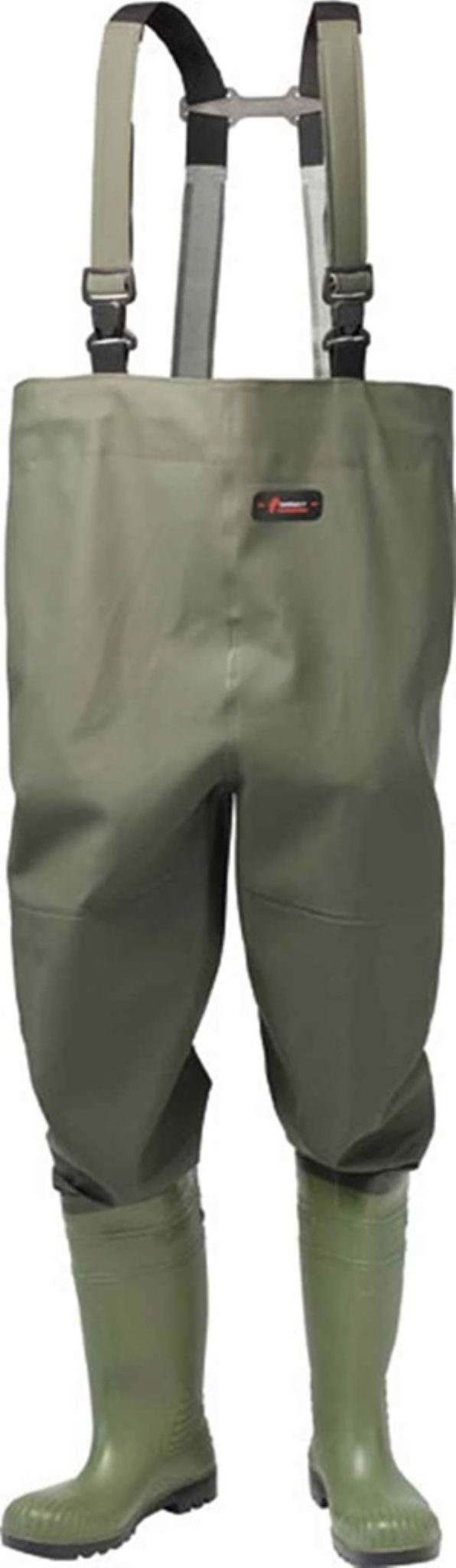 Norway Schutzhose NORWAY - S5 Wathose PREMIUM Olivgrün mit Zugband, Gr.44