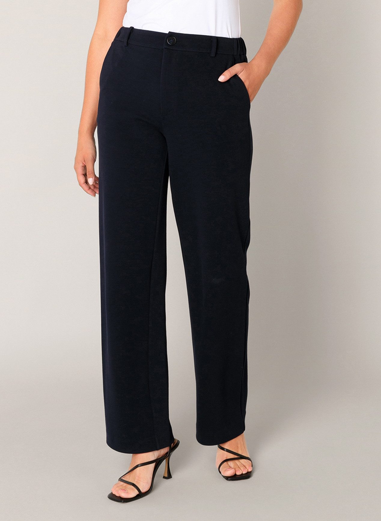 Base Level Stoffhose Yorin mit Stretch