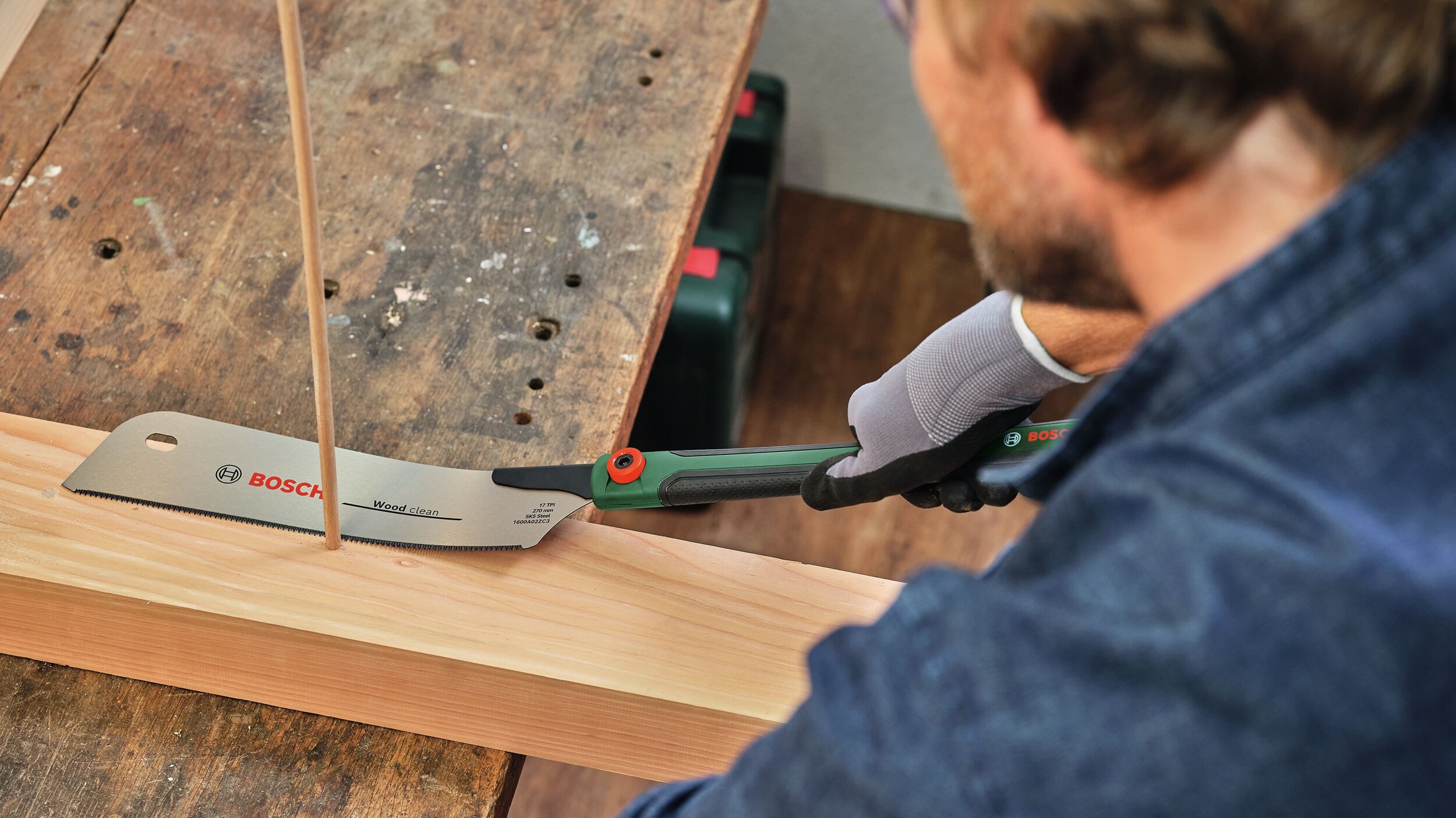 BOSCH Japansäge, Handwerkzeug Sägeblatt für Japansäge Kataba/Dozuki 270 mm