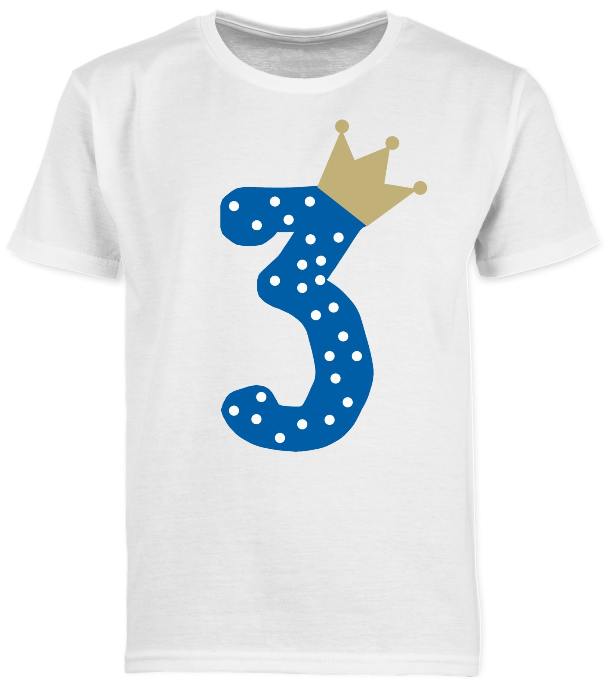T-Shirt Dritter Krone Junge