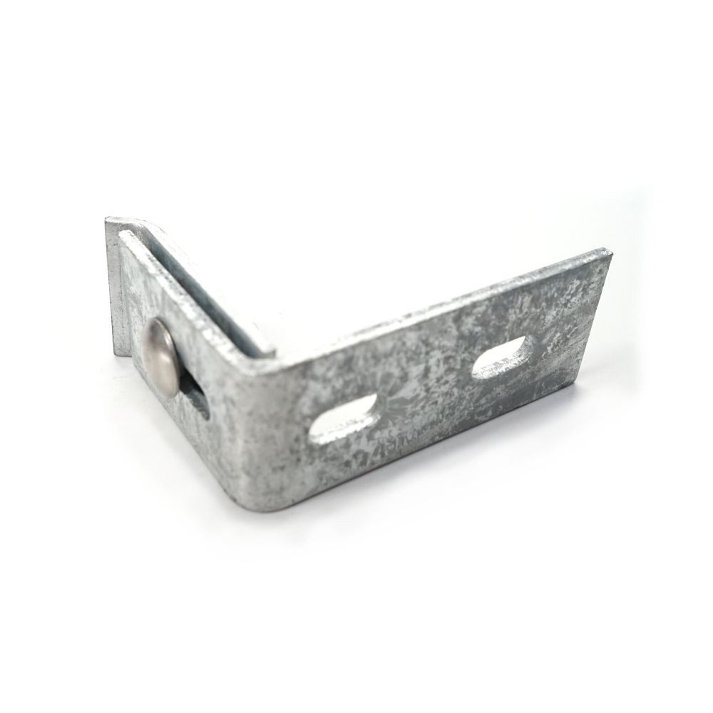 ZAUNIVERSUM Doppelstabmattenzaun 3x Zaunanschlusswinkel Doppelstabmatten Verzinkt, (3x, Stück), verzinkt und pulverbeschichtet