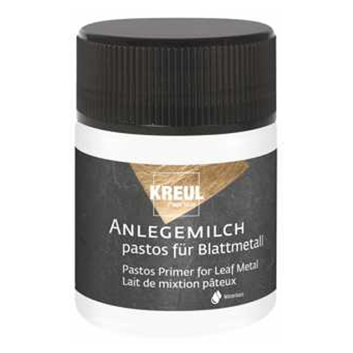 C. KREUL Effekt-Zusatz KREUL Anlegemilch pastos für Blattmetall 50ml Glas