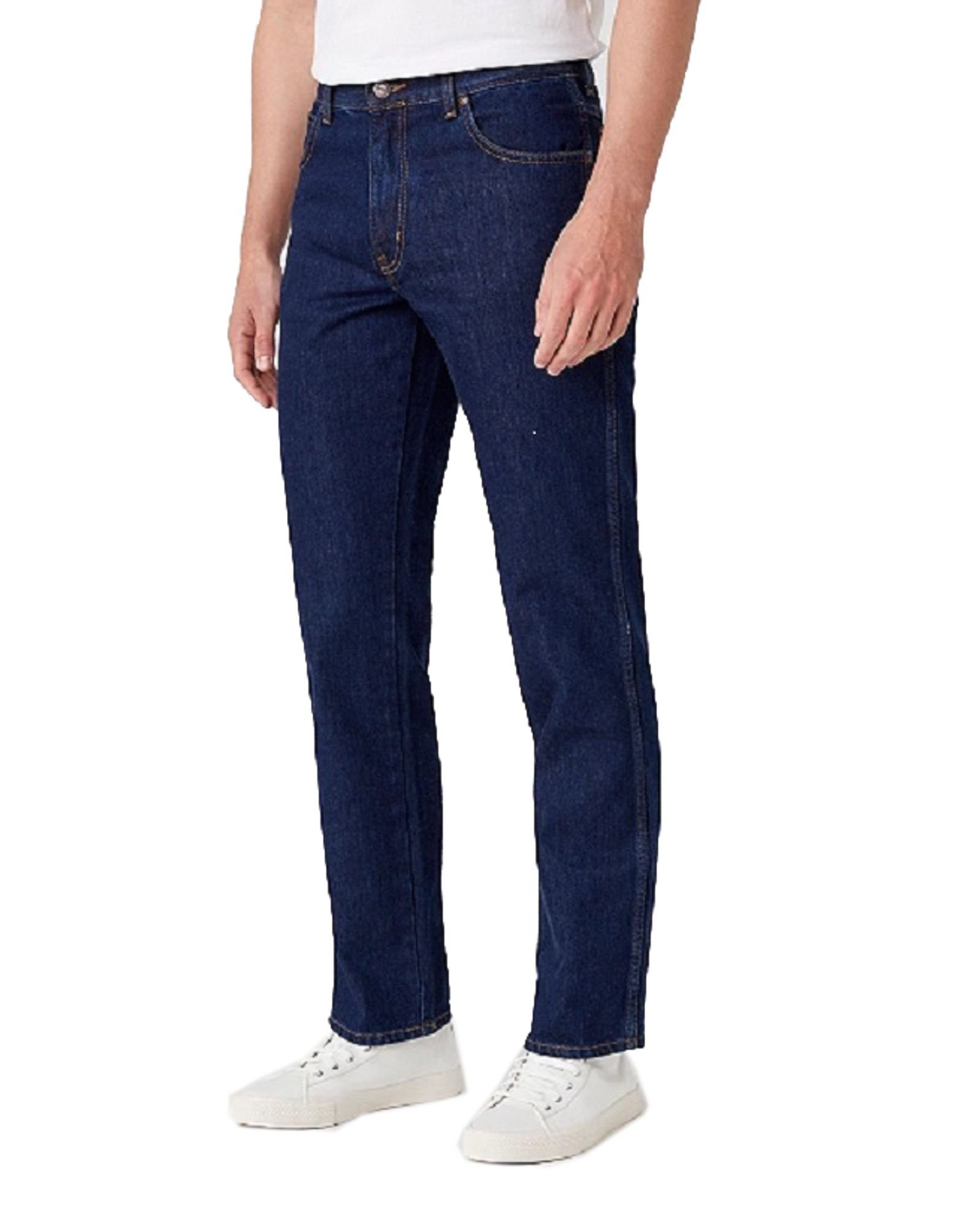 Wrangler 5-Pocket-Jeans Texas 821 W12105 Non Stretch DARKSTONE (009)