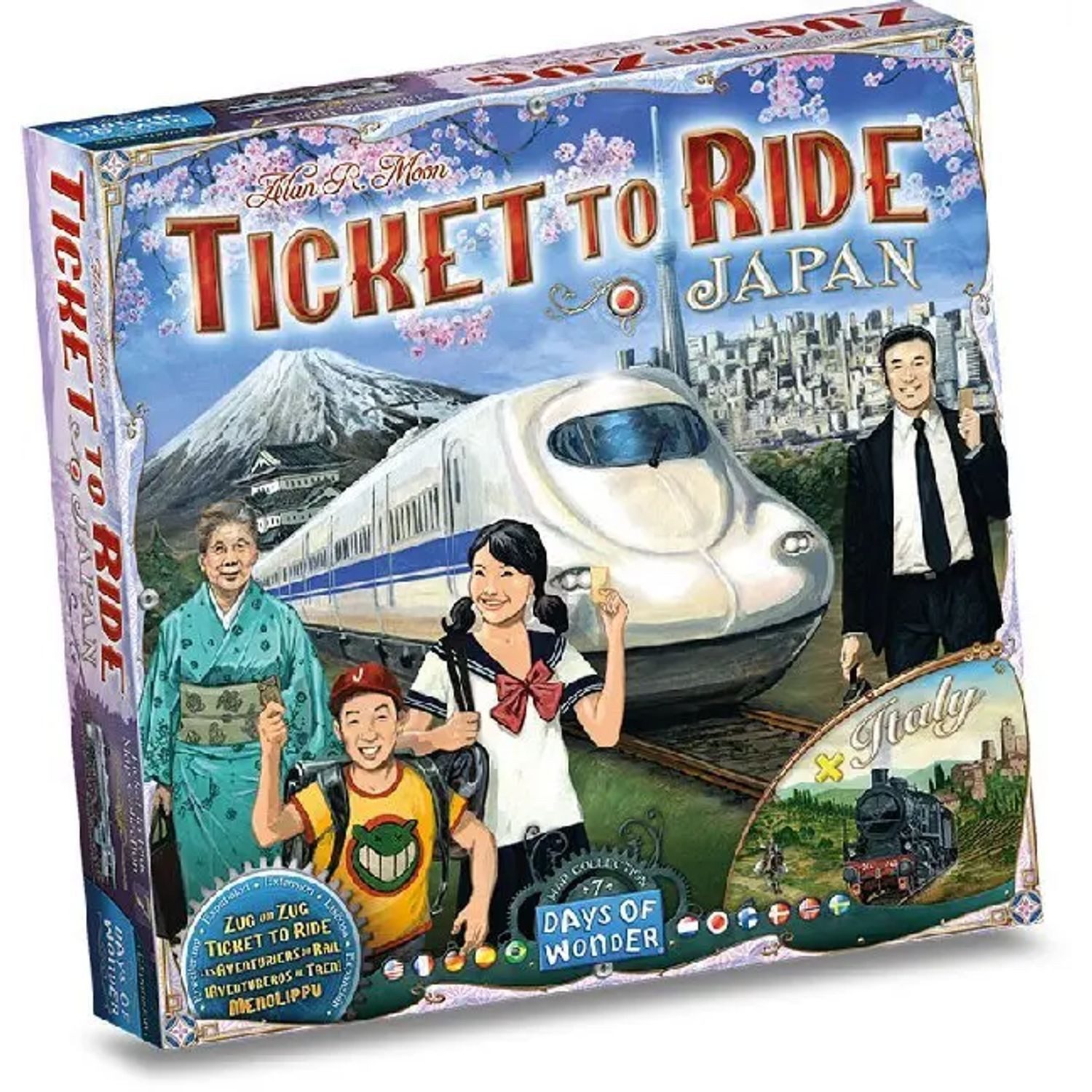 Days of Wonder Spiel Zug um Zug, Japan + Italien (Spiel-Zubehör)