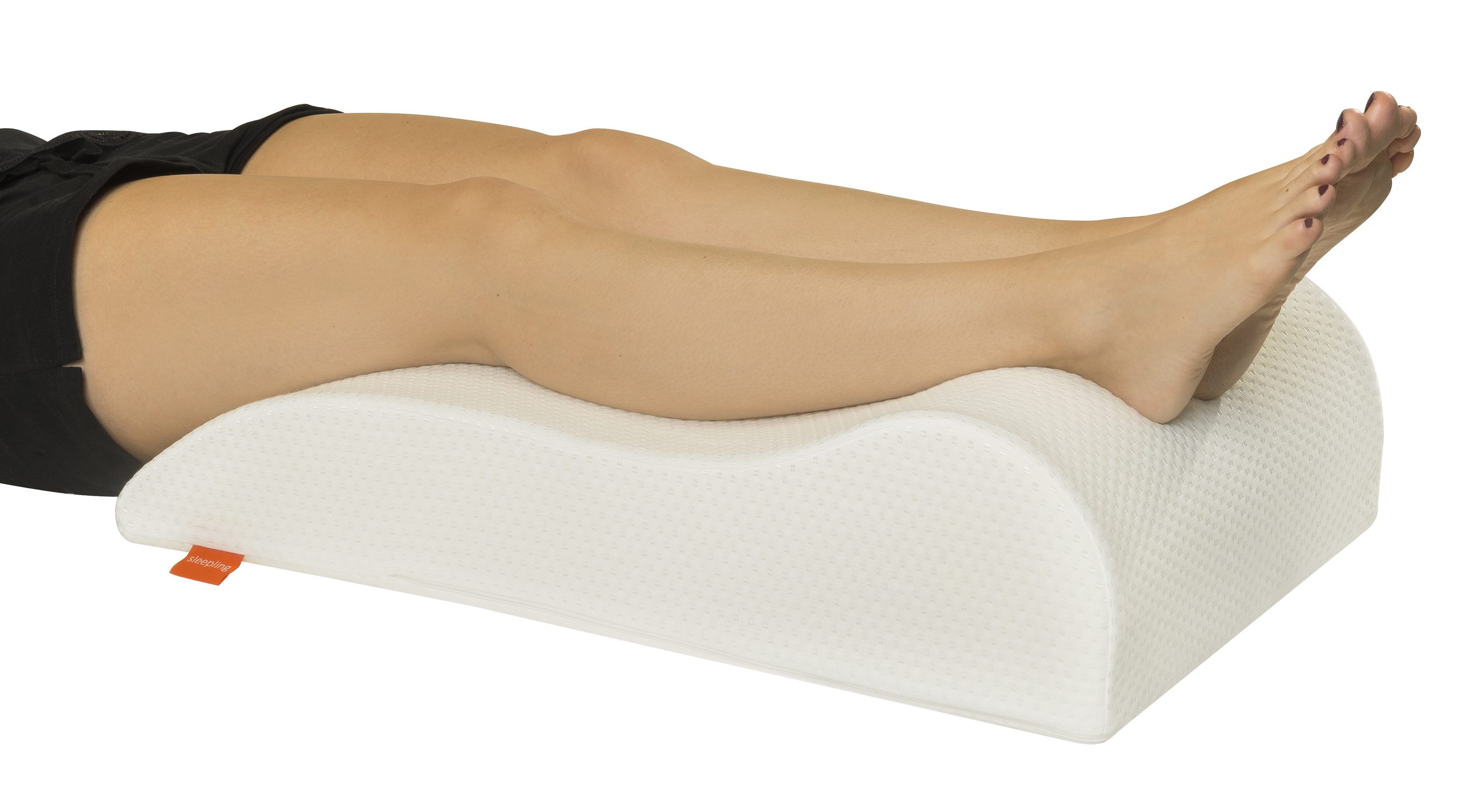 sleepling Venenkissen für Bett und Sofa, Lagerungskissen, für optimale und druckstellenfreie Hochlagerung der Beine