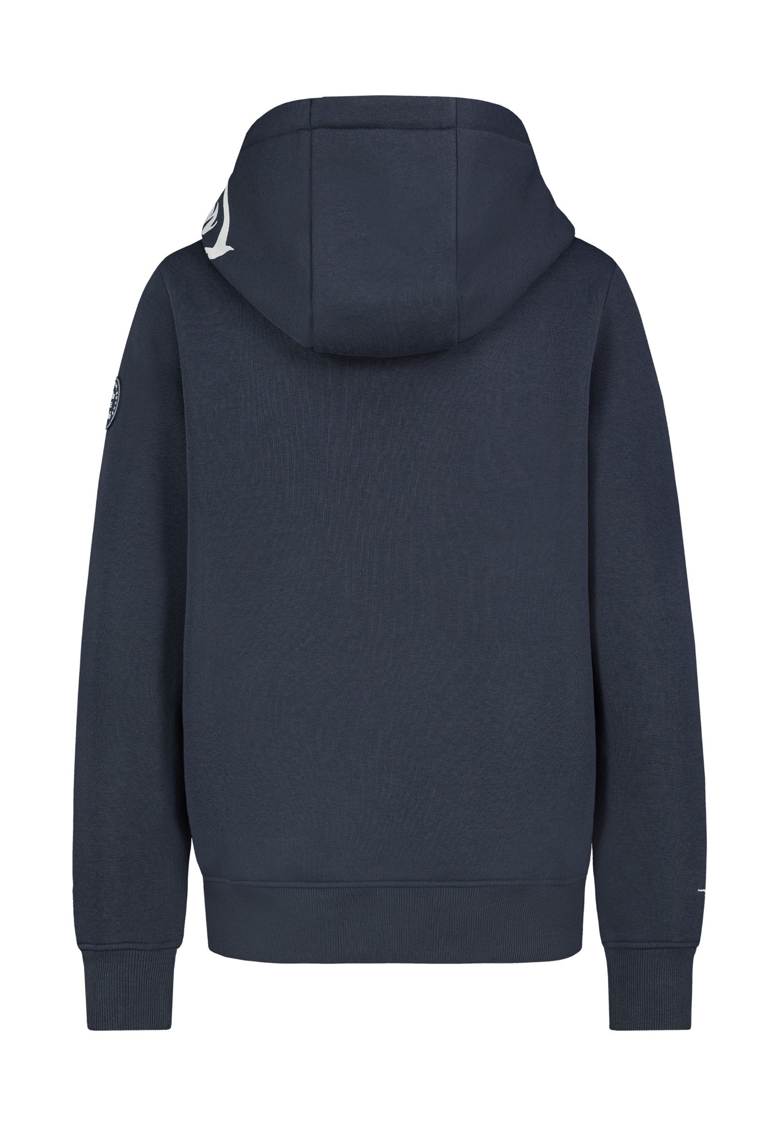 Eight2Nine Kapuzenpullover Damen Hoodie Kapuzenpullover mit Küstenprint Sweater, Kapuzensweatshirt mit Kängurutasche, mit Kapuze