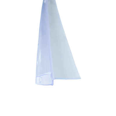Bagnoxx Duschdichtung, L: 100 cm, (Duschdichtung Schleiflippendichtung 100cm, 1-St), Wasserabweisprofil für Türdichtung unten, Duschlippe aus PVC