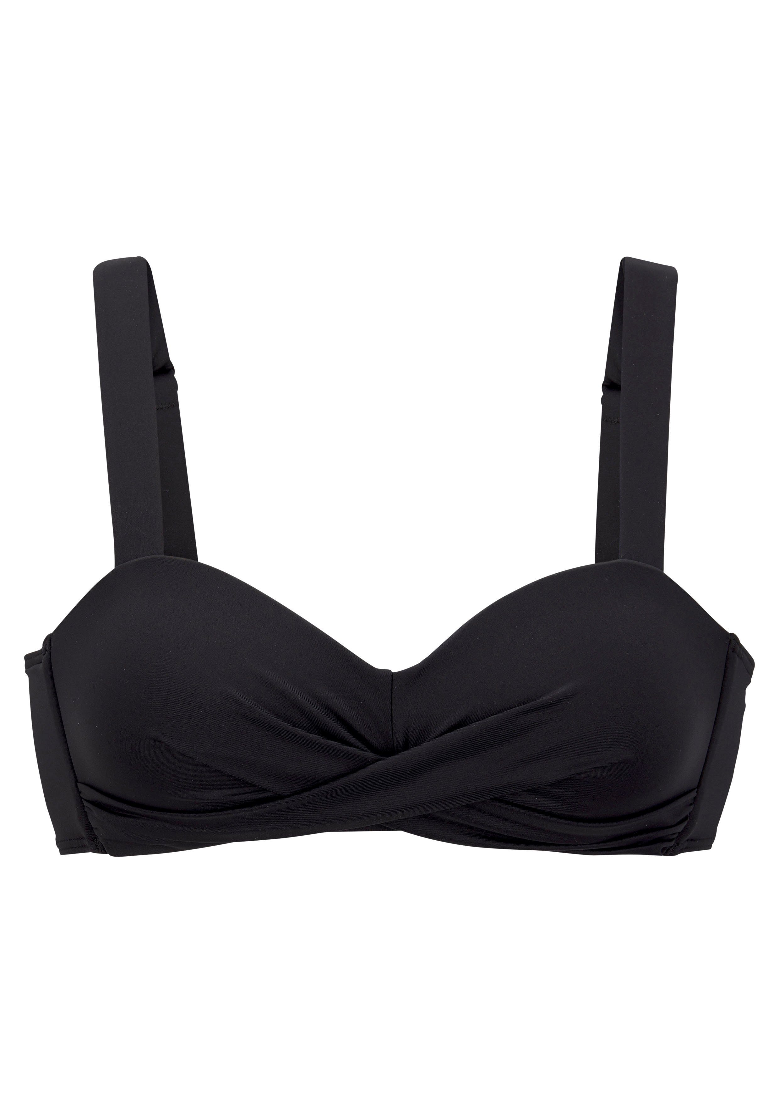 LASCANA Bandeau-Bikini-Top Comfy, mit bequemen Passform günstig online kaufen