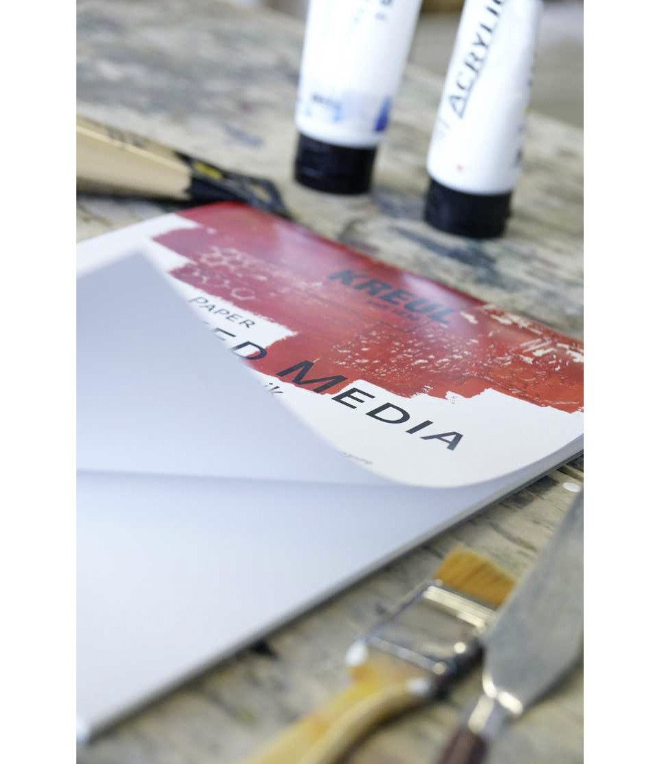 Kreul Leinwand Kreul Paper Mixed Media 10 Blatt 300 g/m², DIN A3