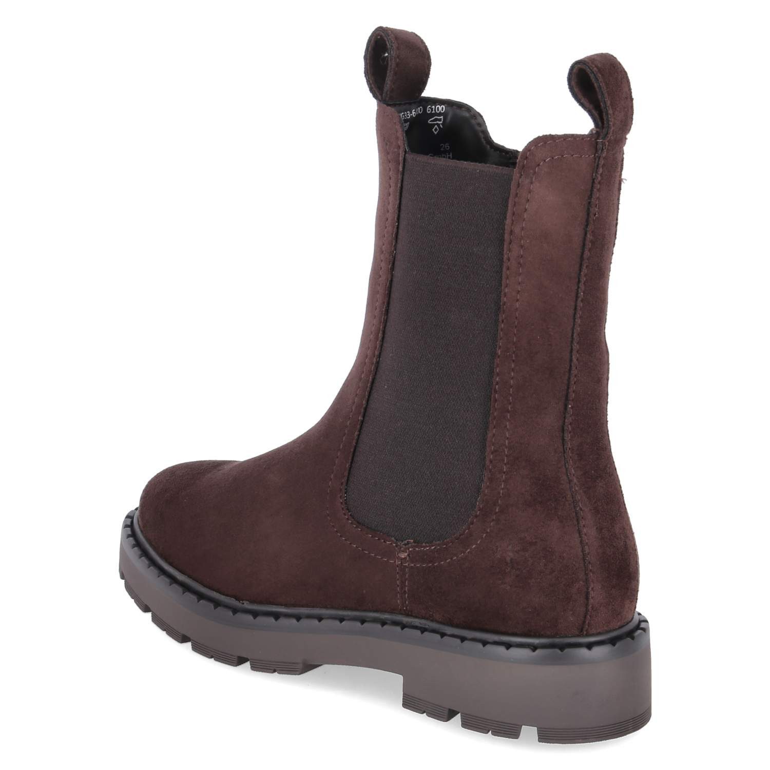 bugatti Bugatti 415AXG336400-6100 Damen Textil brown Schlupfstiefel