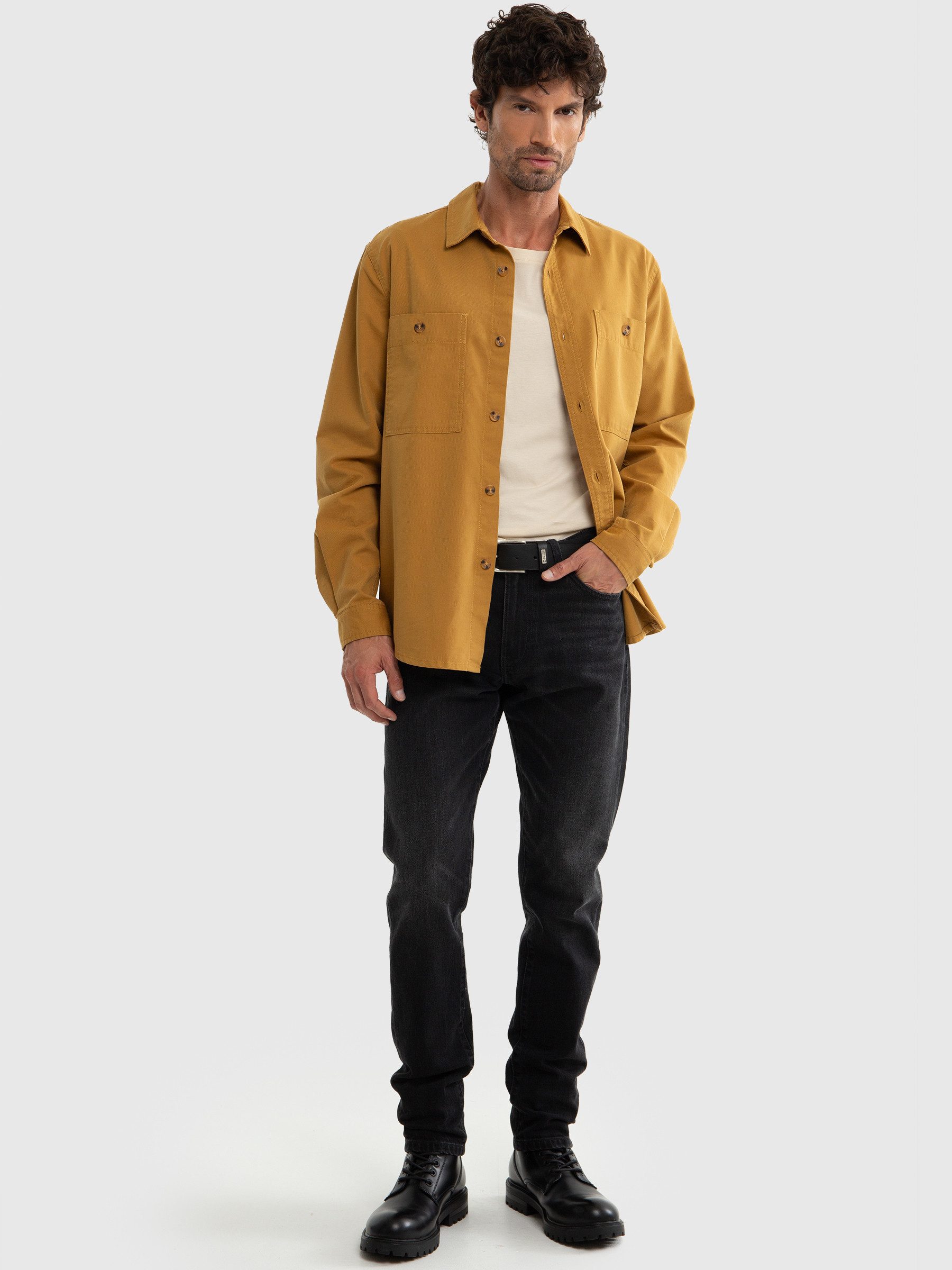 BIG STAR Tapered-fit-Jeans HARPER hohe Leibhöhe günstig online kaufen