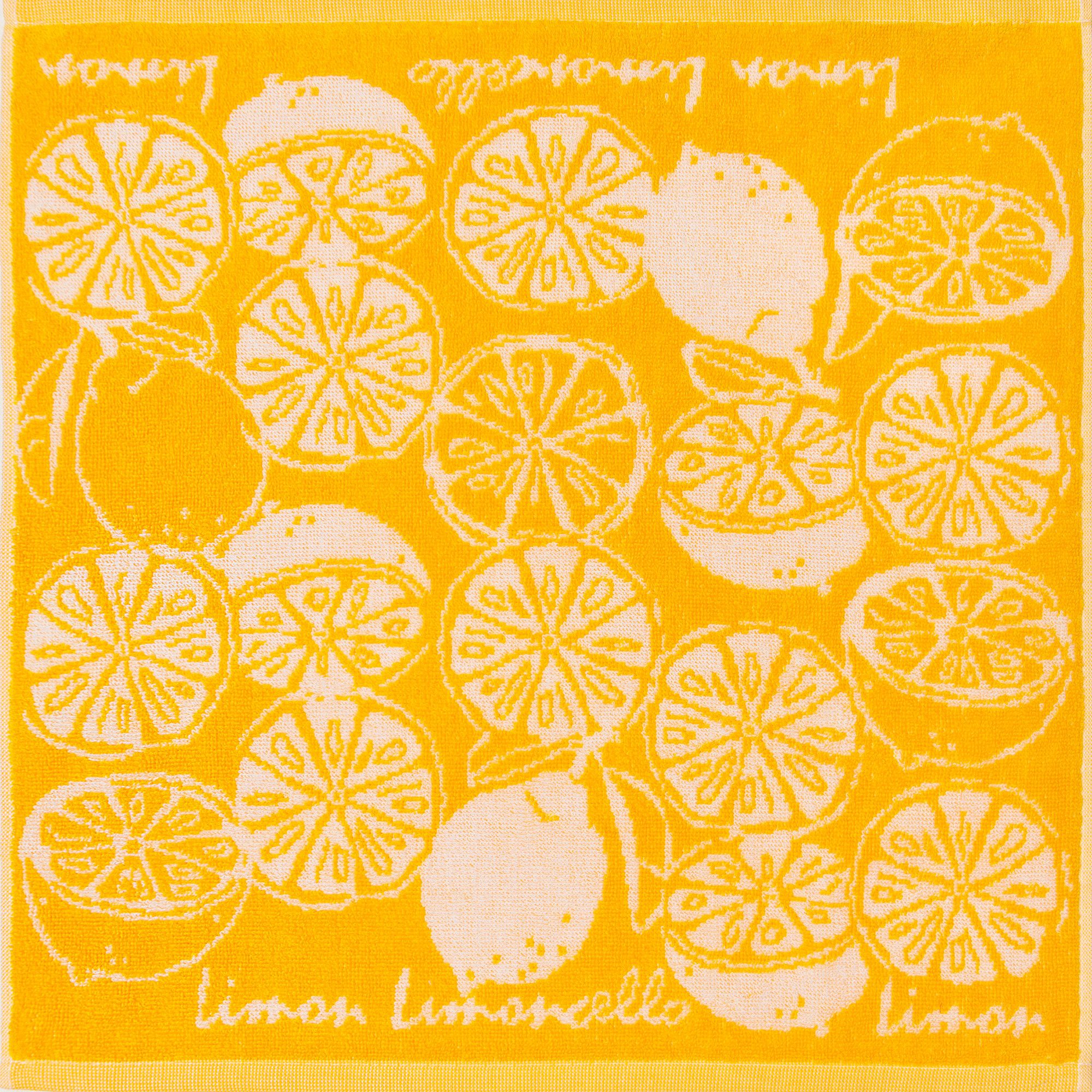 Kracht Geschirrtuch Frottier-Geschirrtuch "Limoncello" 3er-Pack, Baumwolle günstig online kaufen