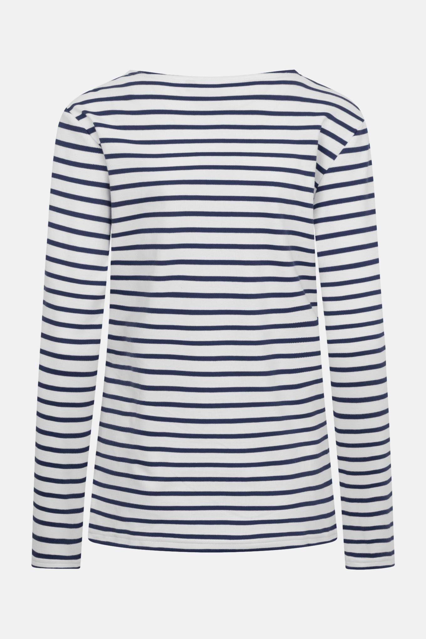 HANSEHELD Langarmshirt Streifenshirt Damen