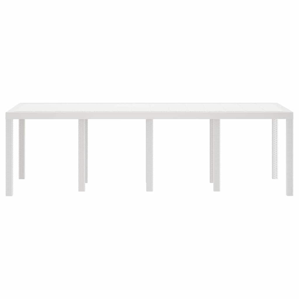 vidaXL Gartentisch Gartentisch Weiß 250 x günstig online kaufen