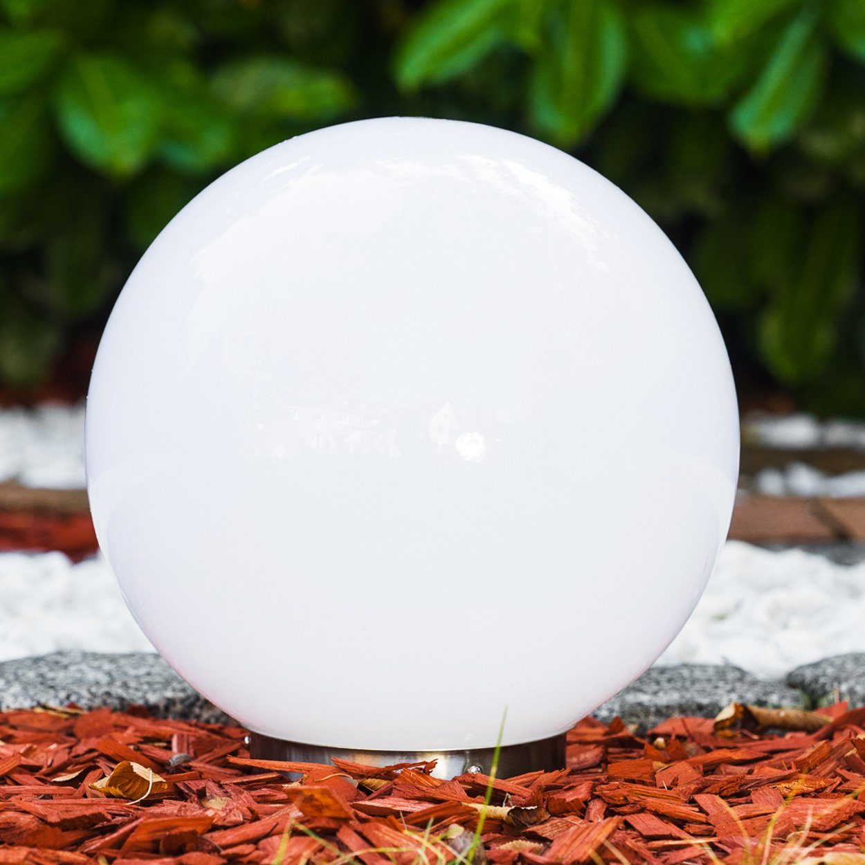 hofstein Kugelleuchte Solar Kugelleuchte 25 cm günstig online kaufen