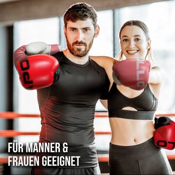 Apollo Boxhandschuhe Boxhandschuhe Männer Champion Thai Box Handschuhe, Training am Boxsack oder Sparring für Frauen und Männer