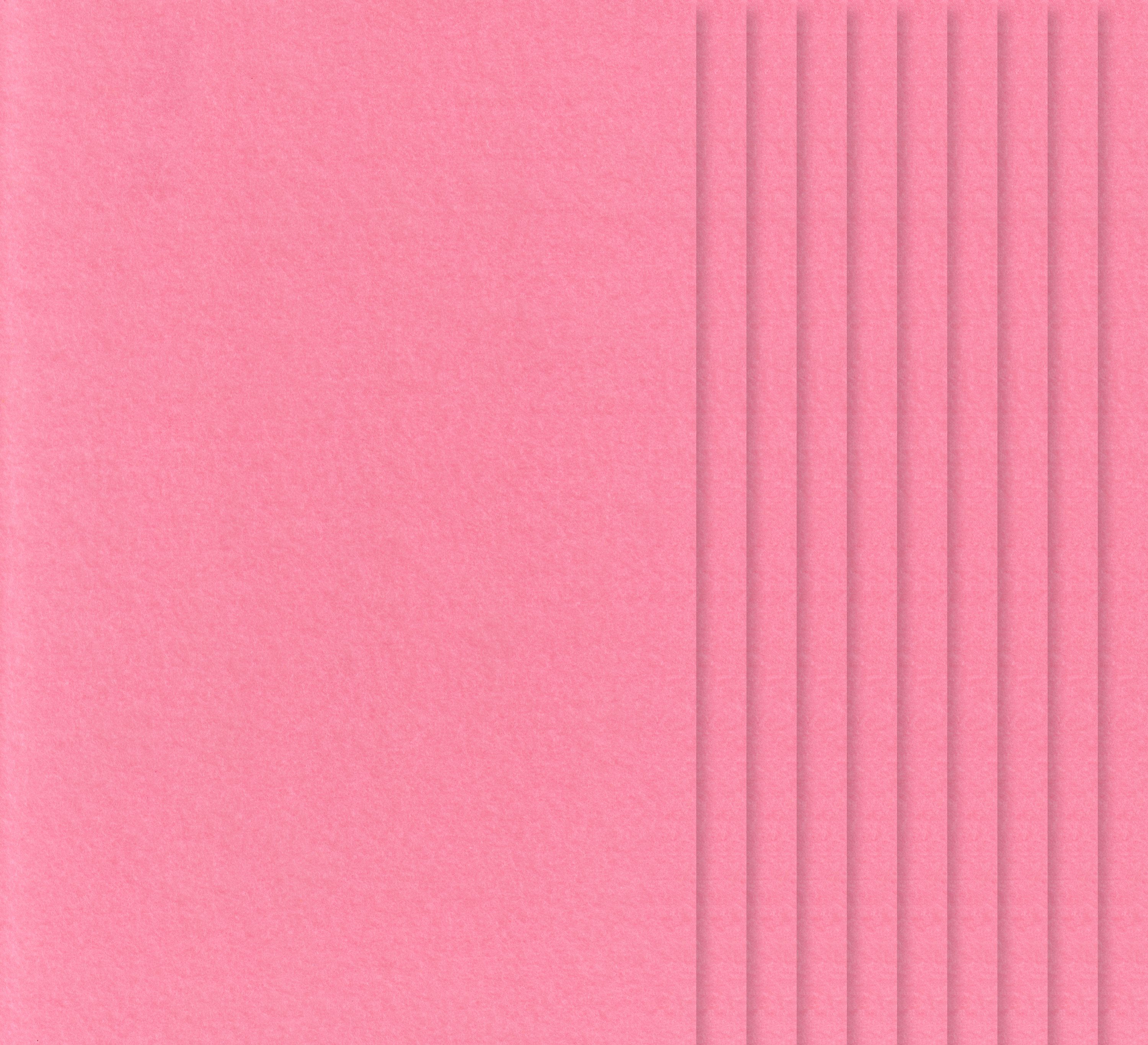 VBS Bastelfilz Bastelfilz, 10 Platten 30 cm x 20 cm stark weich robust langlebig