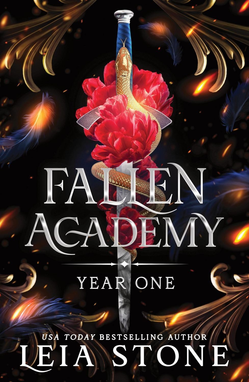 Fallen Academy Year One / Leia Stone, An Exciting YA Fantasy and Dark Academia Romance (Fallen Academy Book 1)