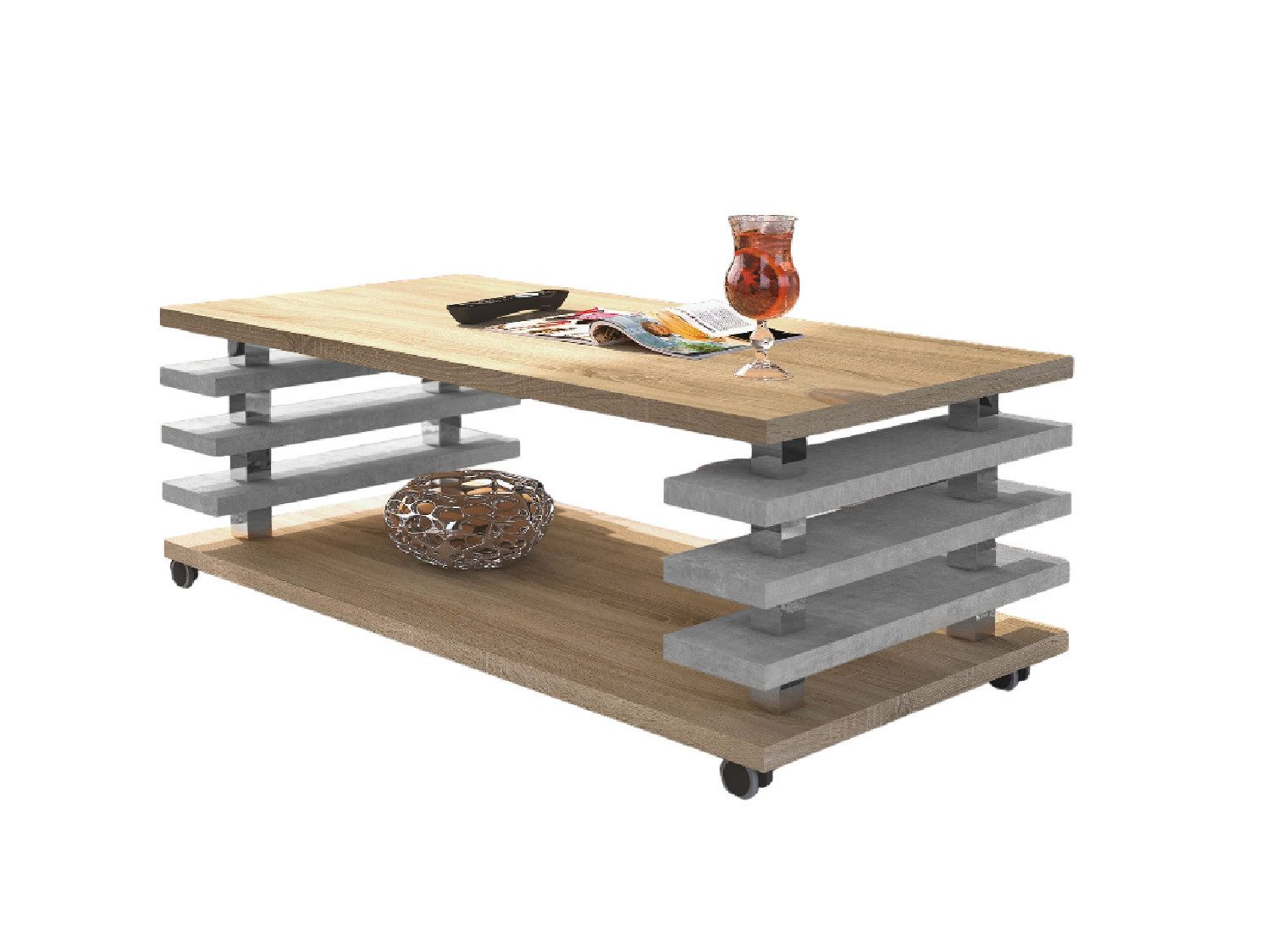 designimpex Couchtisch DC-3 Design Wohnzimmertisch Tisch günstig online kaufen