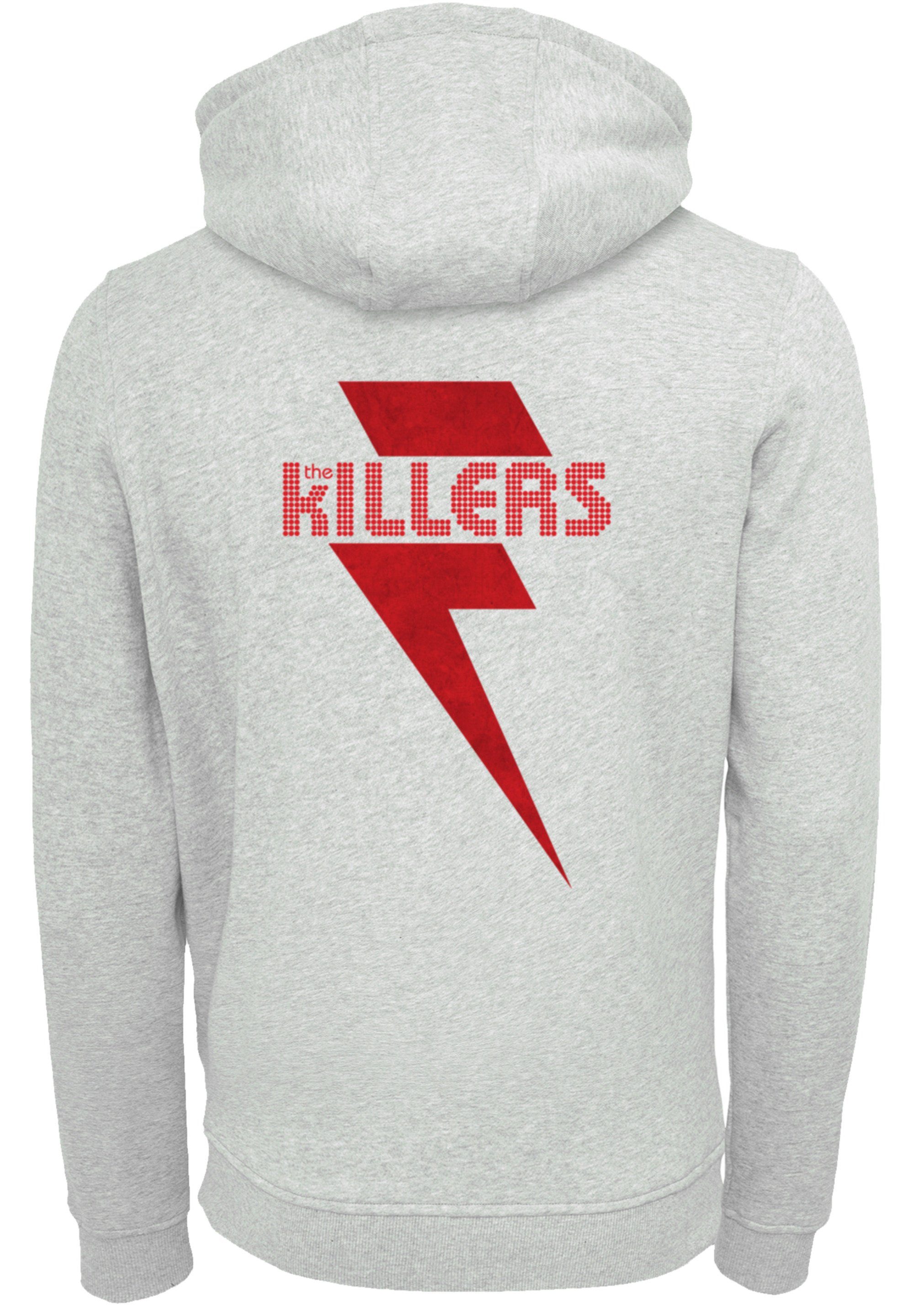 F4NT4STIC Kapuzenpullover Warm, Rock grey Bequem The Musik heather Band Hoodie, Killers