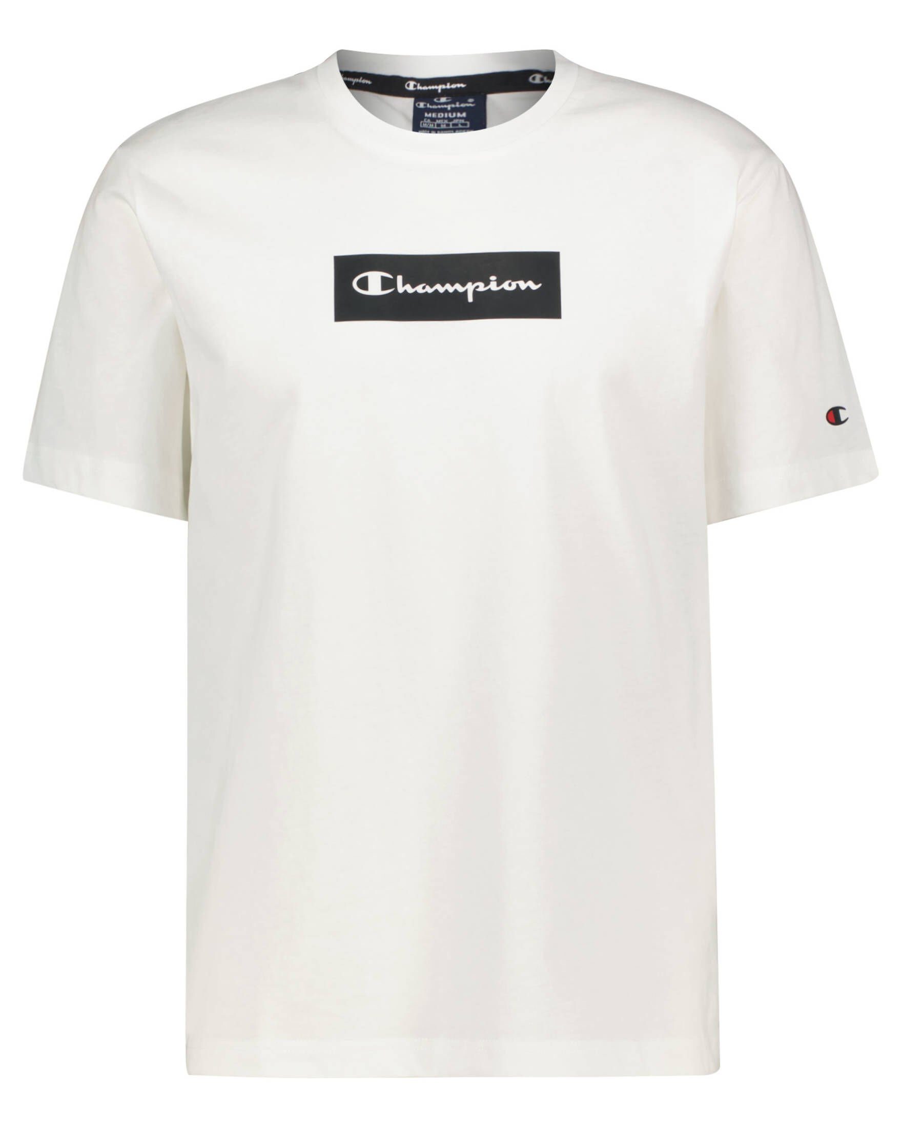Champion T-Shirt "American (10) T-Shirt Pastels" weiss Herren (1-tlg)