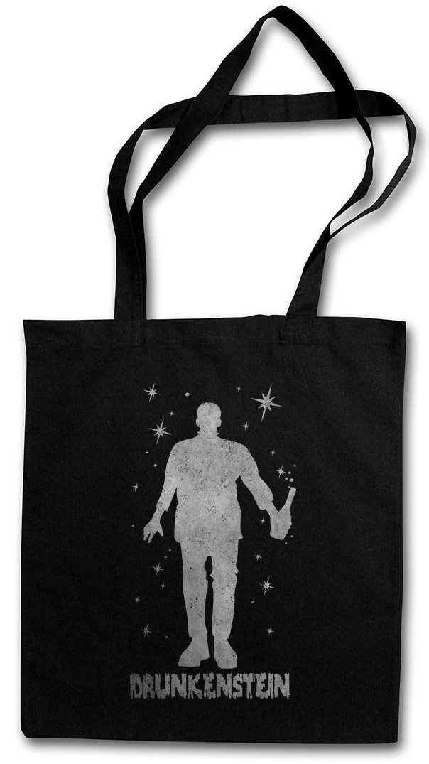 Beuteltasche Drunkenstein Stofftasche Bier Besoffen Karneval Fasching Kostüm