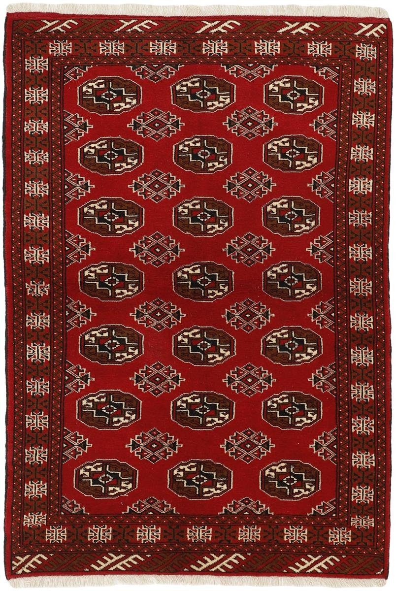 Orientteppich Turkaman Nain Orientteppich / Perserteppich, 129x193 mm 6 Trading, Handgeknüpfter rechteckig, Höhe