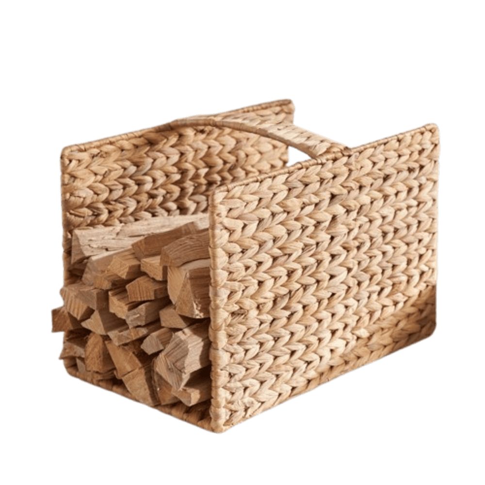 Home-trends24.de Kaminholzkorb Kaminholzkorb Holz Korb Kamin Wasserhyazinth günstig online kaufen