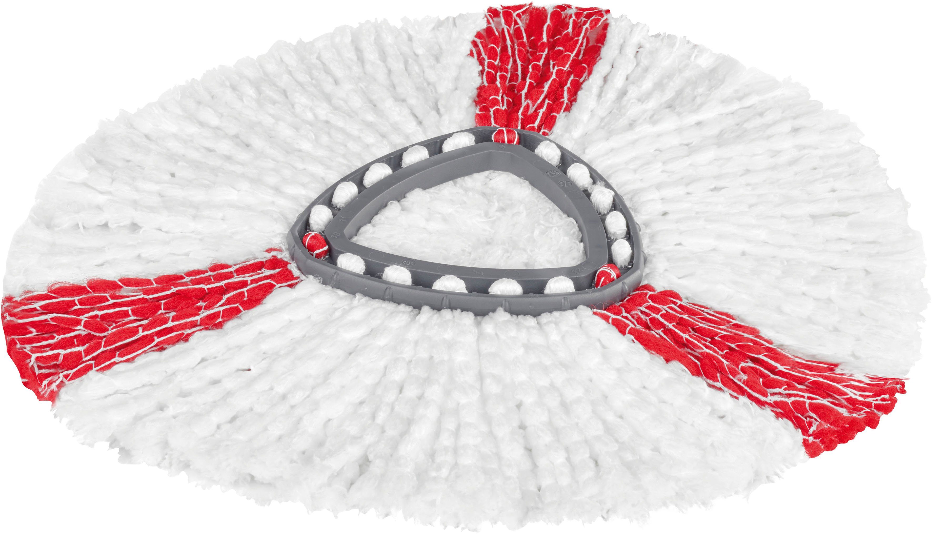 Vileda Bodenwischer-Set EASY WRING & CLEAN TURBO BOX, (Set, 3-St., Wischmop-Set mit 3-tlg. Teleskopstiel, bis zu 130 cm ausziehbar), inkl. TURBO REFILL MICROFIBRE 2in1 Ersatzkopf