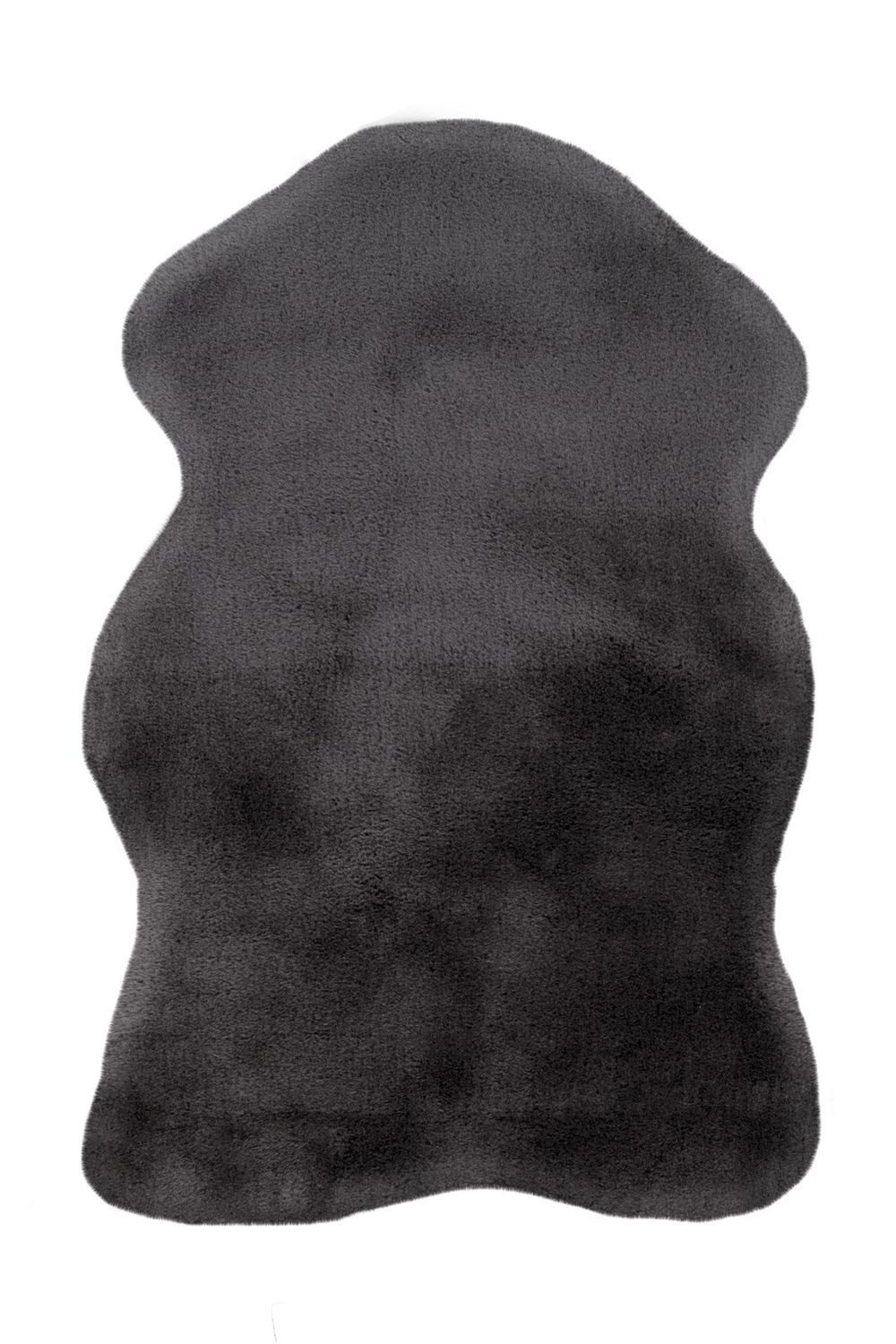 Teppich Boss Hochflor-Teppich Hochflor Teppich Robert Sheepskin 225 - Anthrazit, rechteckig, Höhe: 35 mm
