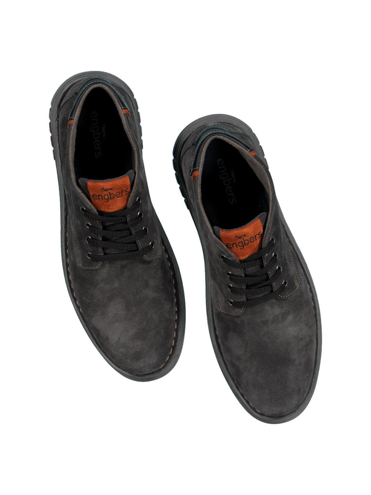 Engbers engbers Herren Stiefel, Anthrazit Sneaker