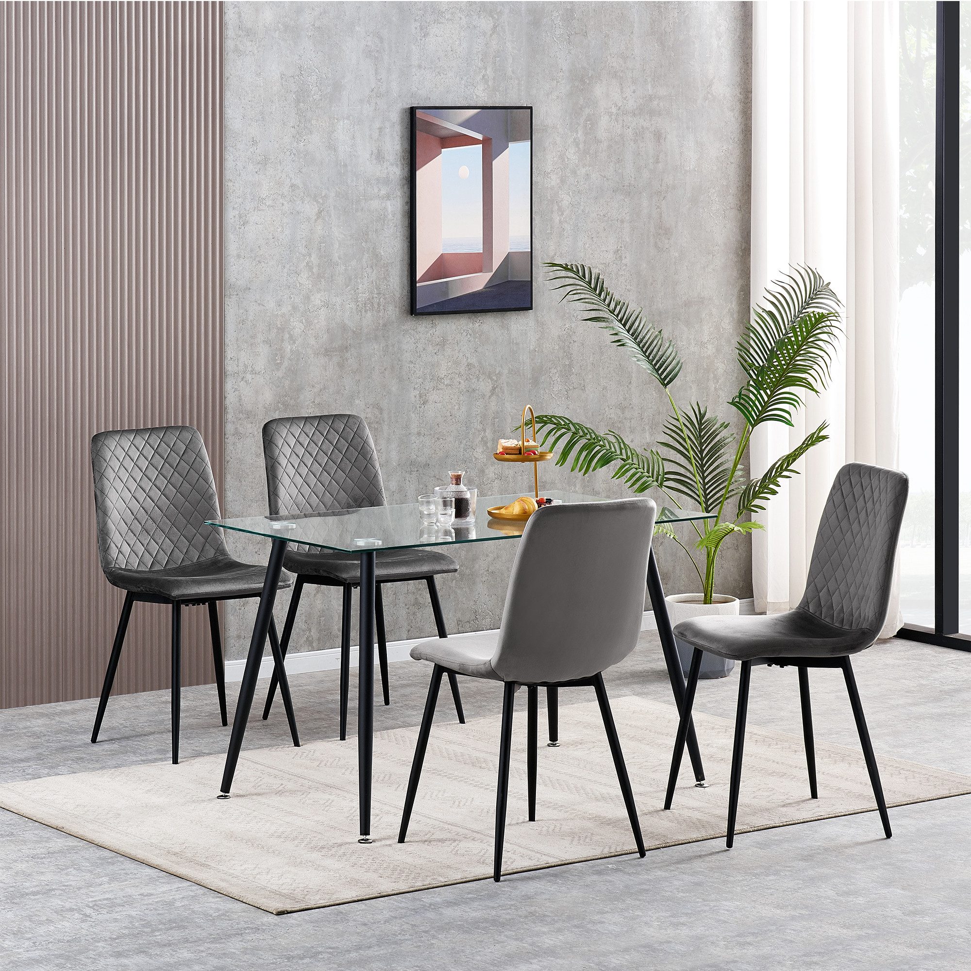MCC direct Esszimmerstuhl Lexi 4er Set Esszimmerstühle günstig online kaufen