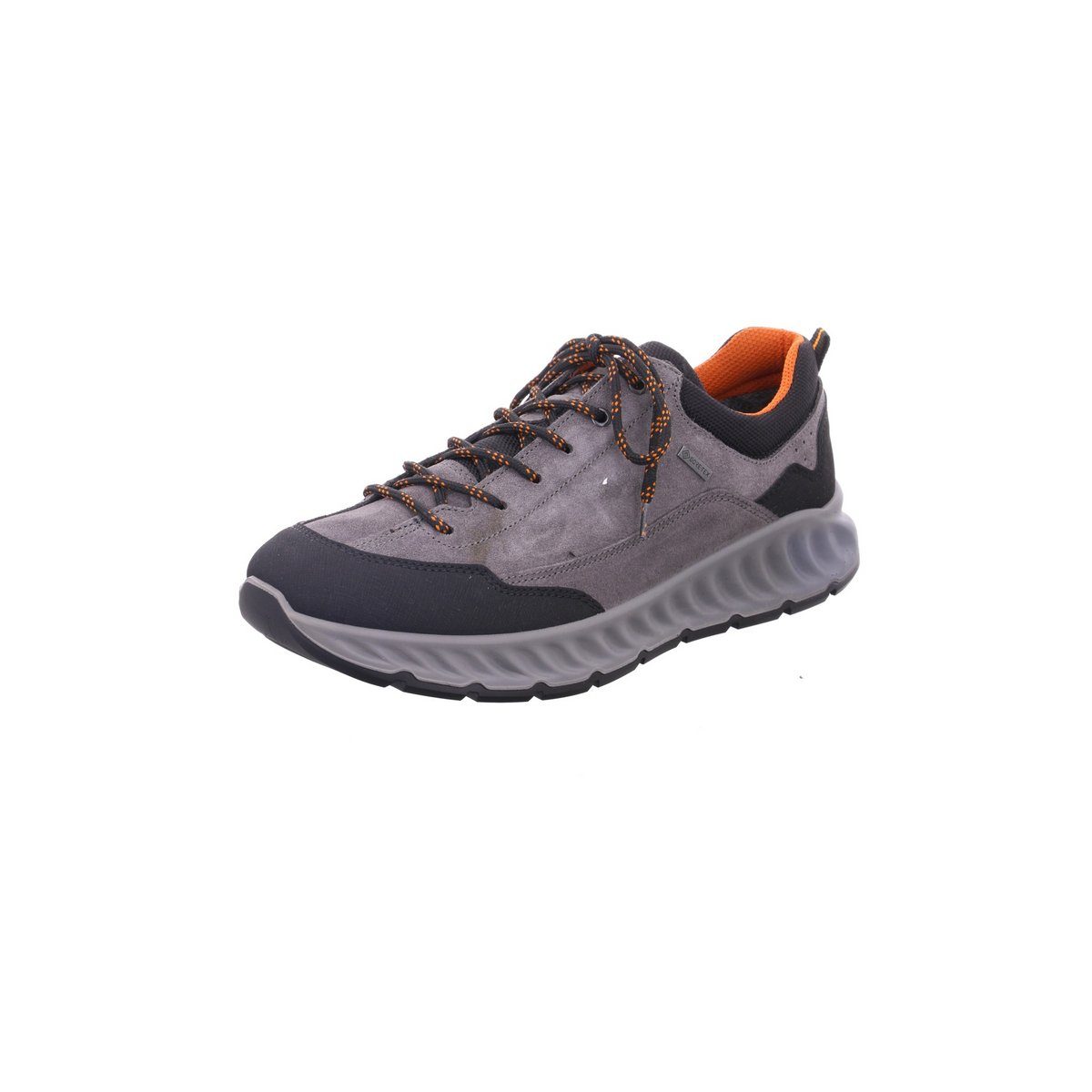 Freizeit Schnürer für Herren in schwarz Schnürschuh