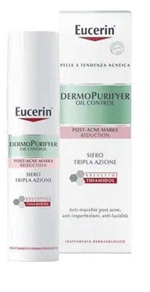 Eucerin Augencreme Eucerin Dermopurifyer Triple Action Serum 40ml Anti Akne Creme