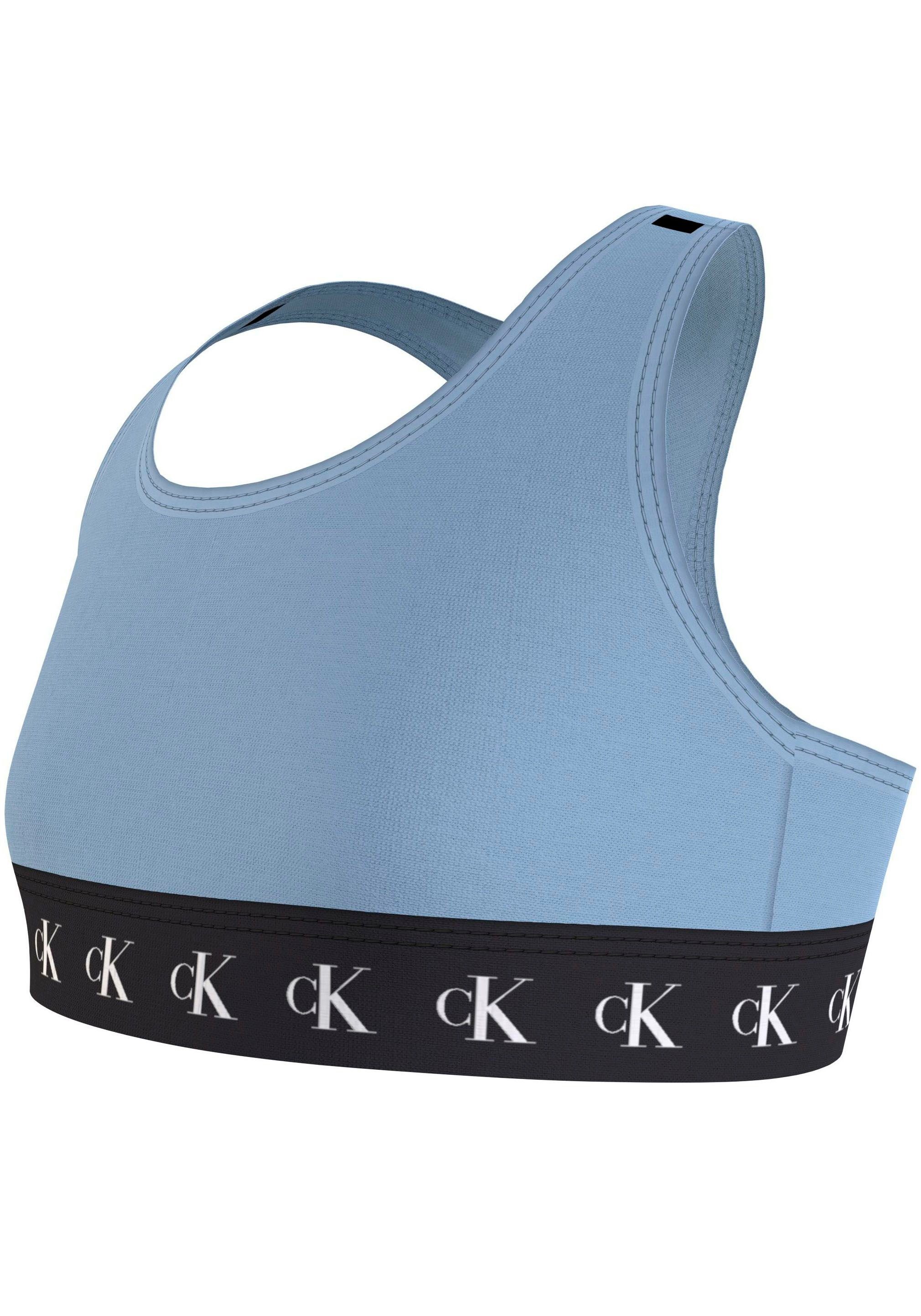 Calvin Klein Underwear Bralette 3PK Markenlabel mit BRALETTE 3er-Pack) 3-tlg., Bund (Packung, am