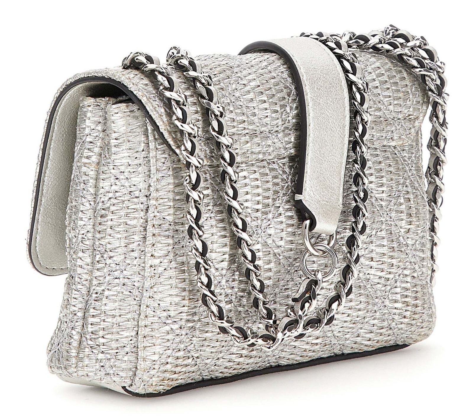 Guess Umhängetasche Mini Compound Convertible Flap Bag