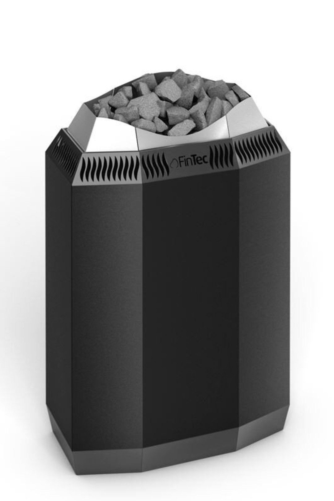 FinTec Saunaofen Kaja Elektro-Saunaofen 10,5 kW, 10.5 kW, Externe Steuerung erforderlich, Elektrisches Heizen; Gleichmäßige Wärmeverteilung; Aufgussbetrieb