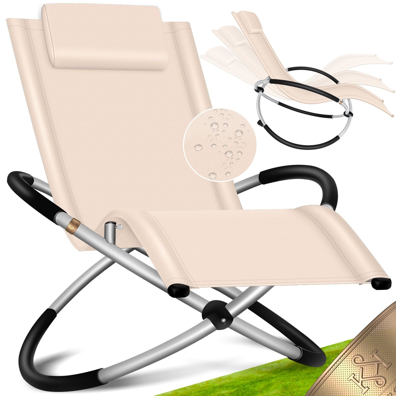 KESSER Gartenliege, Relaxliege Liegestuhl Gartenliege Gartenstuhl günstig online kaufen