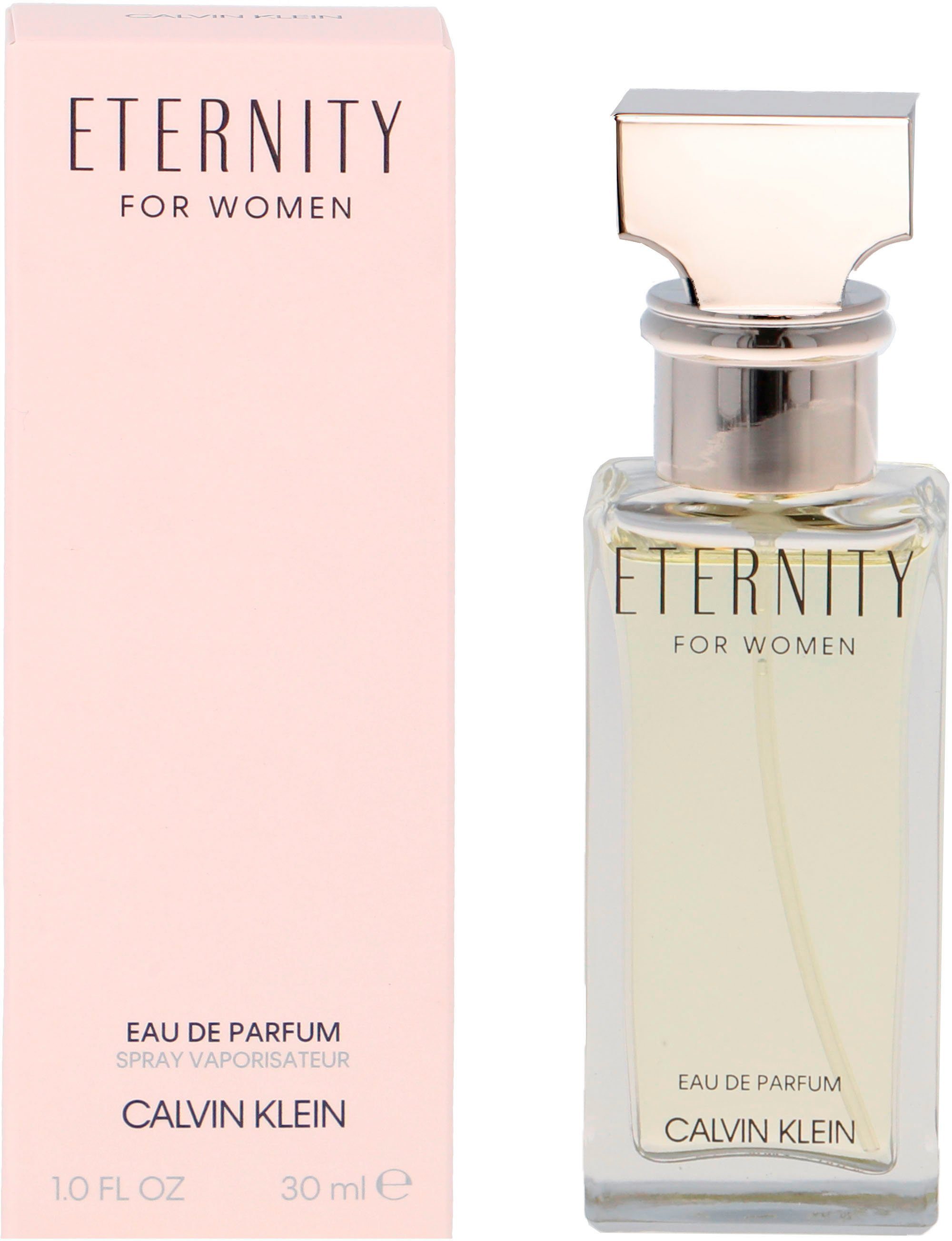 Calvin Klein Eau de Parfum ETERNITY, EDP, mit blumig würziger Note