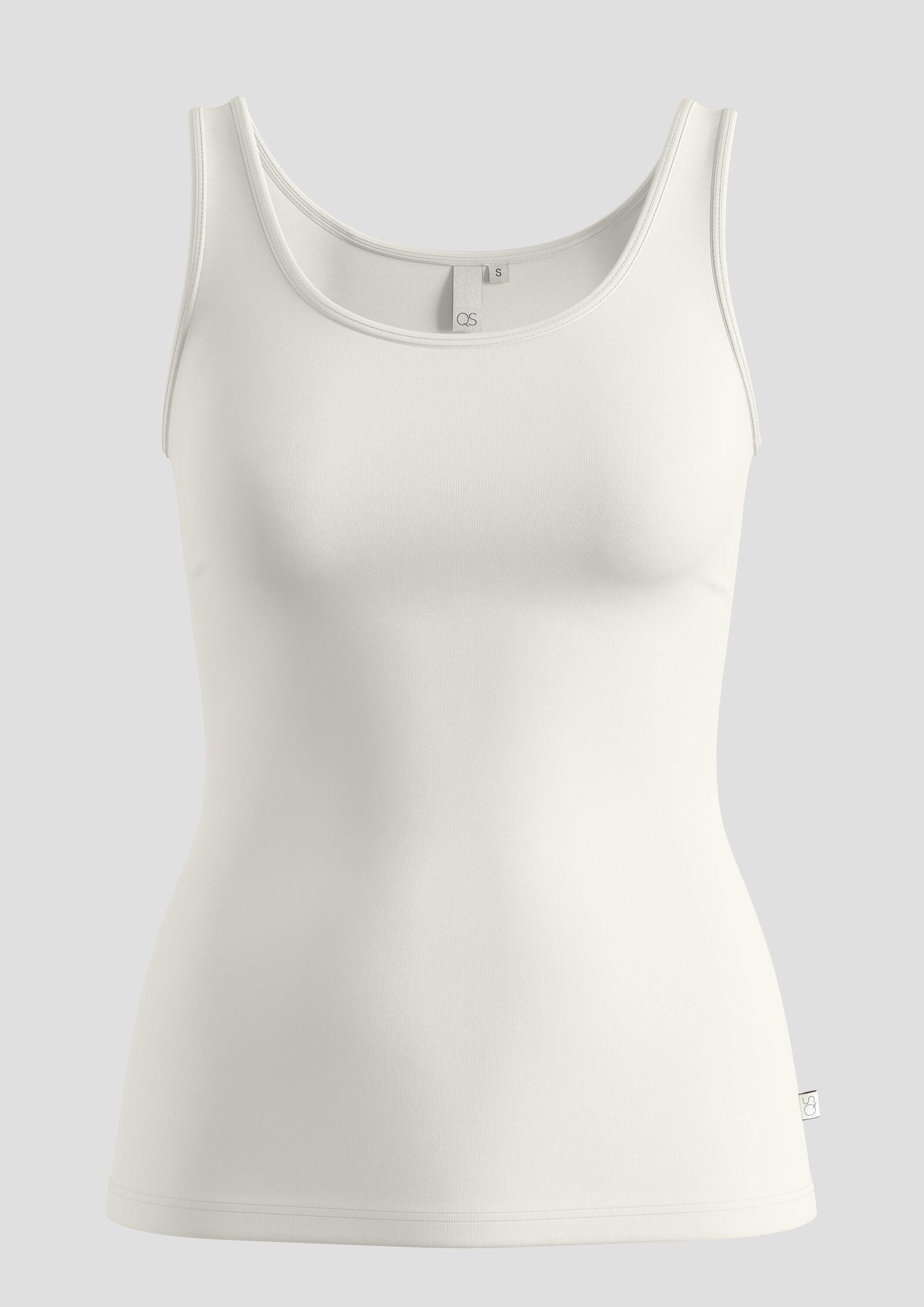 QS Muskelshirt T-Shirt Top aus Baumwolljersey günstig online kaufen