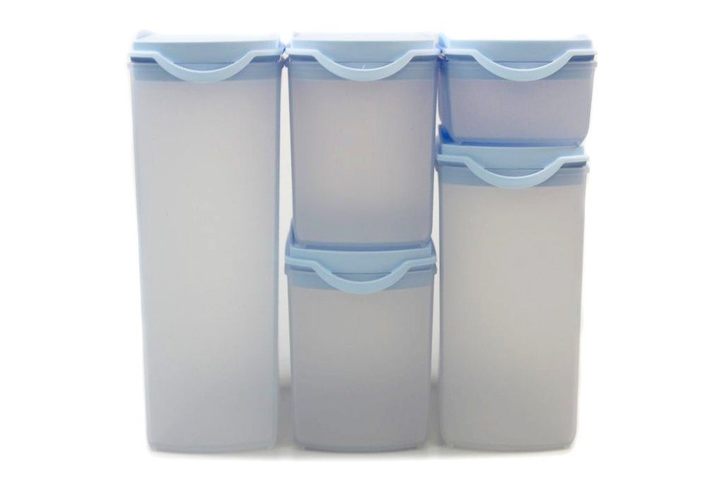 TUPPERWARE Vorratsdose Eidgenossen Plus 2,2L + 1,6 L + 1,0 L (2) + 350 ml, Bonboniere