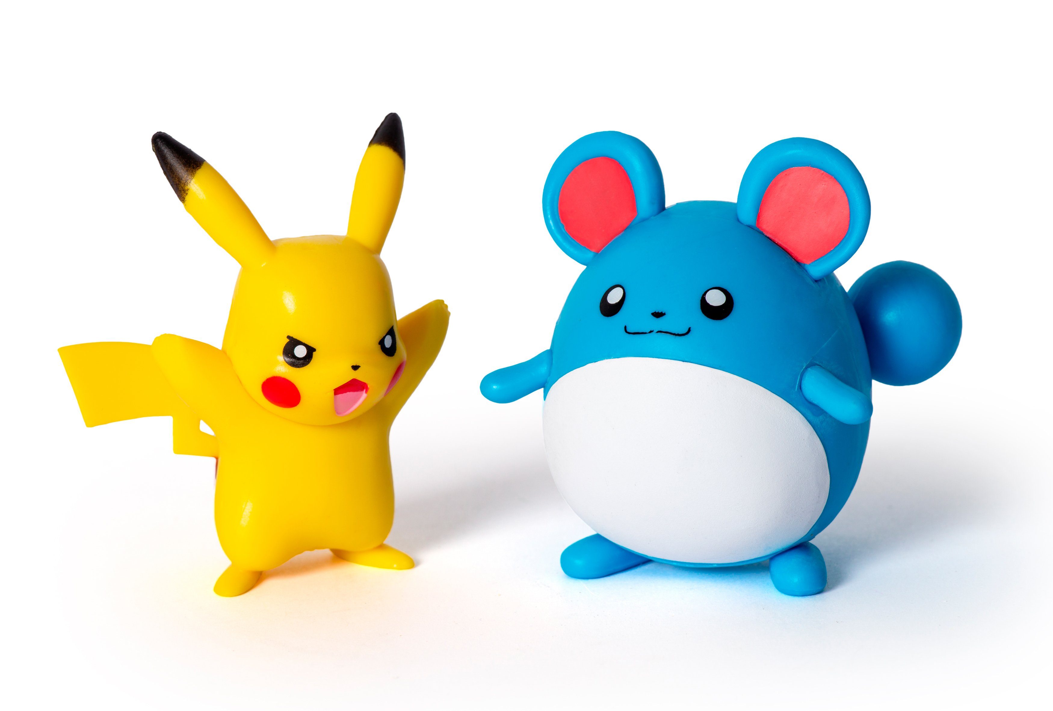 Jazwares Merchandise-Figur Pokémon - Battle Figure Pack - Marill & Pikachu, (Set, 2-tlg)