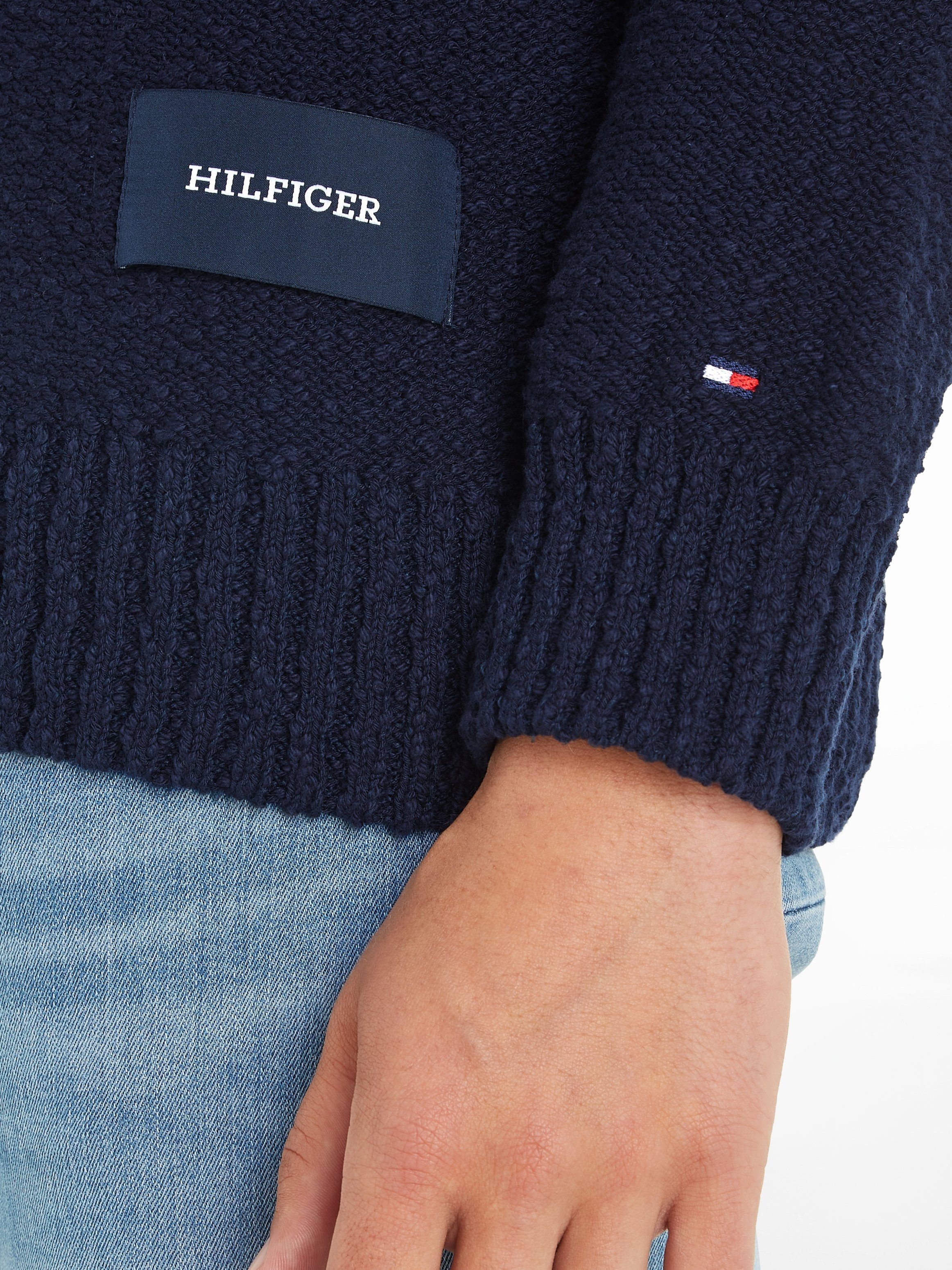 Tommy Hilfiger Strickpullover SLUB YARN C günstig online kaufen
