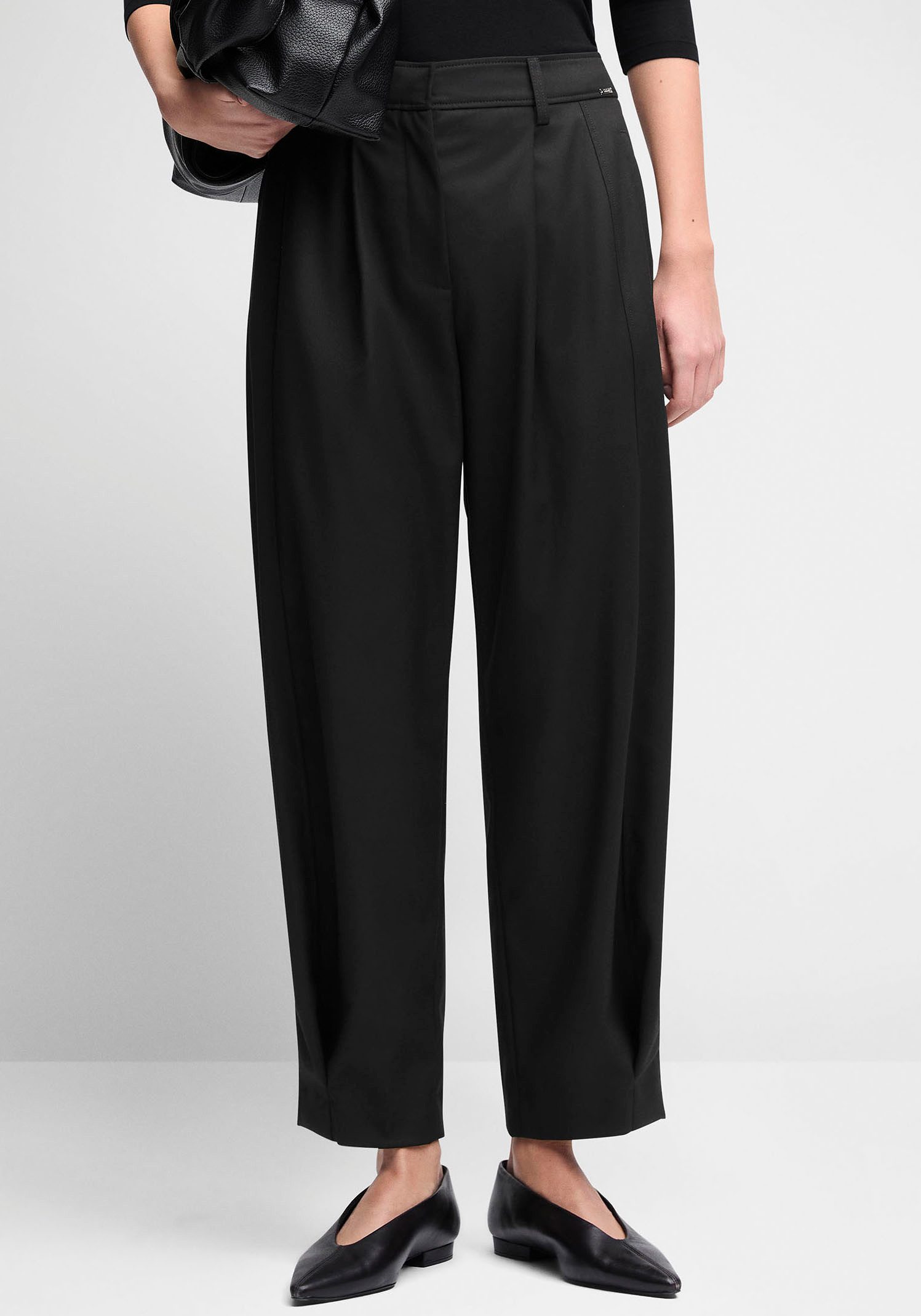 Cinque Bundfaltenhose CIOPTIS mit schmal zulaufendem Bein