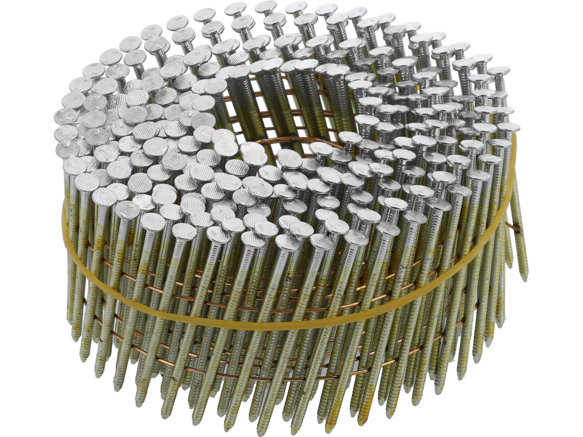 TRIZERATOP Nagel Coilnägel, Trommelnägel verzinkt 50 x 2,1 mm, 5400 Stück, Coilnägel, Trommelnägel verzinkt 50 x 2,1 mm, 5400 Stück, 1-St.